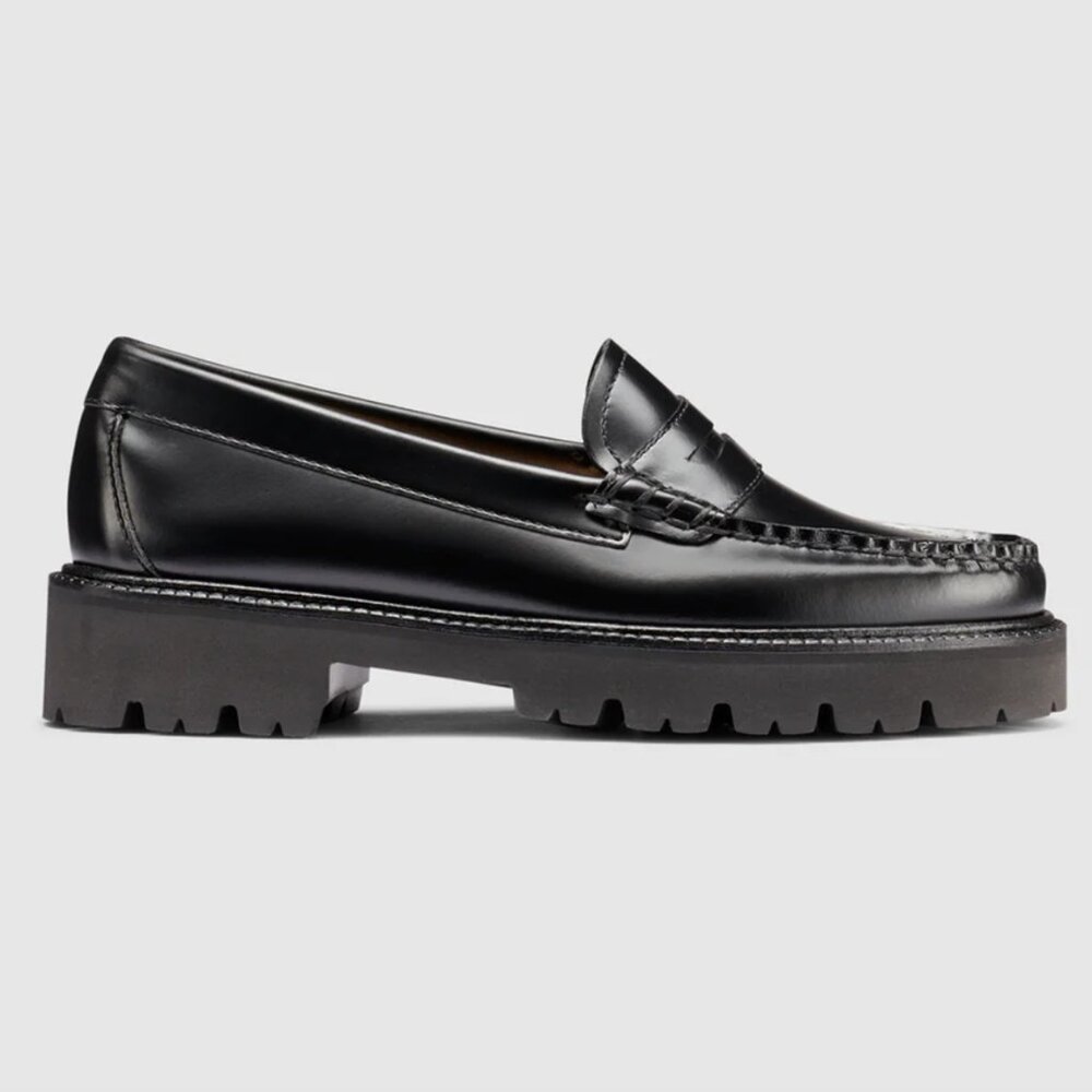 G.H. Bass & Co. Black Leather Loafers